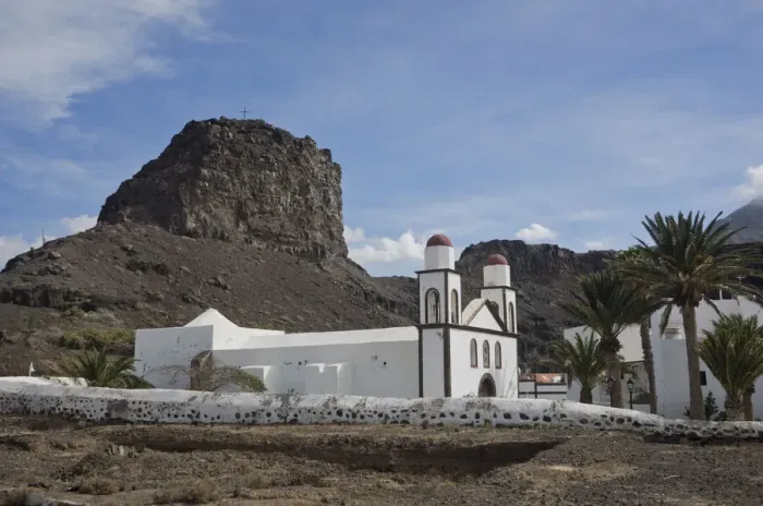 Framed Print : Views of a church in Puerto de Las Nieves, a picturesque fishing village on the north coast of Gran Canaria, Canary Islands, Spain, Atlantic, Europe Framed Print : Views of a church in Puerto de Las Nieves, a picturesque fishing village on the north coast of Gran Canaria, Canary Islands, Spain, Atlantic, Europe