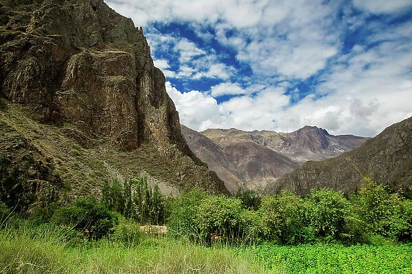 Views of Ollantaytambo, Peru, South America