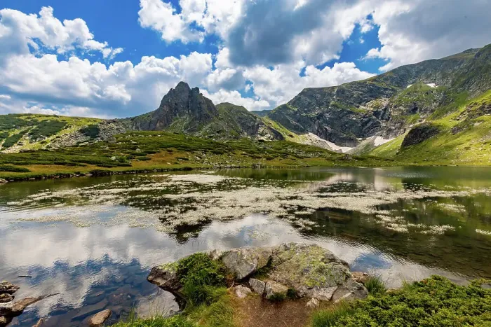 Framed Print : Views of Seven Rila Lakes, Bulgaria, Europe Framed Print : Views of Seven Rila Lakes, Bulgaria, Europe
