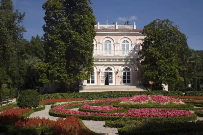Framed Print : Villa Angioliona, Opatija, Kvarner Riviera, Croatia, Europe Framed Print : Villa Angioliona, Opatija, Kvarner Riviera, Croatia, Europe