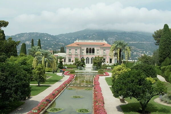 Villa Ephrussi, historical Rothschild villa, St. Jean Cap Ferrat, Alpes-Maritimes