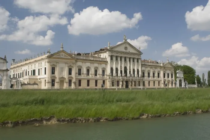Framed Print : The Villa Pisani, designed by F. M. Preti, main reception room has a fresco by G Framed Print : The Villa Pisani, designed by F. M. Preti, main reception room has a fresco by G