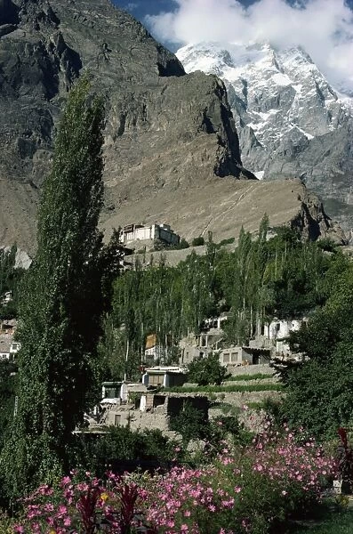The village of Baltit in Hunza