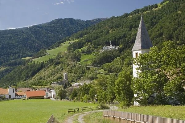 Village of Burgusio and Abbey di Monte Maria