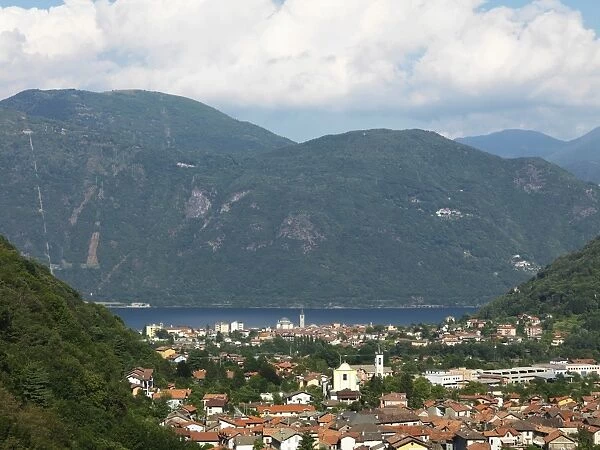 The village of Cannobio, Lake Maggiore, Italian Lakes, Piedmont, Italy, Europe