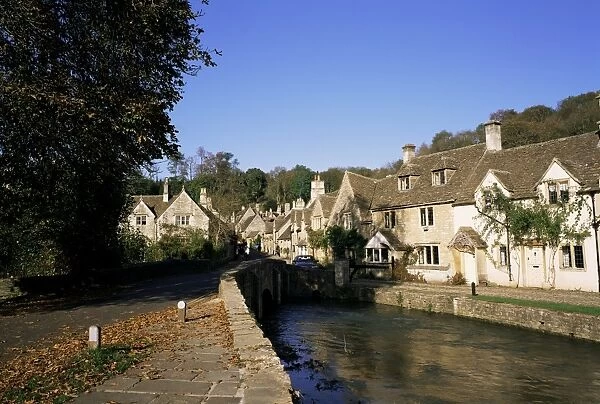Village of Castle Combe, Wiltshire, England, United Kingdom, Europe