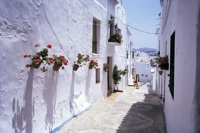 Framed Print : Village of Frigiliana Framed Print : Village of Frigiliana