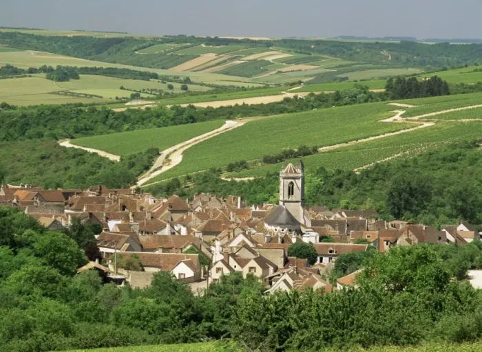 Framed Print : Village of Irancy, Burgundy, France, Europe Framed Print : Village of Irancy, Burgundy, France, Europe