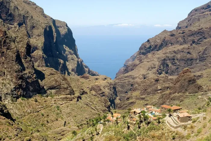 Framed Print : Around the village of Masca in the Teno mountain massif, Tenerife, Canary Islands, Spain, Atlantic Ocean, Europe