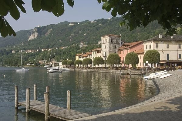 The village of Pella, Lake Orta, Piedmont, Italy, Europe