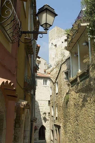 Village of Roquebrune, Alpes-Maritimes, Provence, France, Europe
