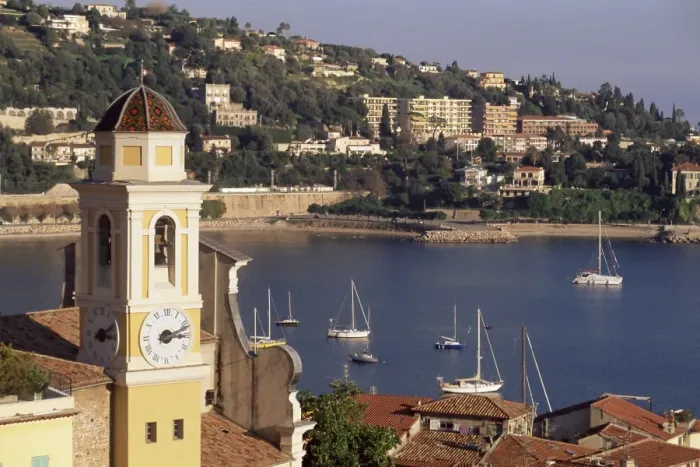 Framed Print : Villefranche sur Mer, Provence, Cote d Azur, French Riviera, France Framed Print : Villefranche sur Mer, Provence, Cote d Azur, French Riviera, France
