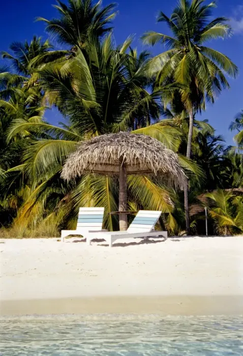 Framed Print : Virgin Beach and sunshades, Bangaram, Lakshadweep Islands, India, Indian Ocean, Asia Framed Print : Virgin Beach and sunshades, Bangaram, Lakshadweep Islands, India, Indian Ocean, Asia
