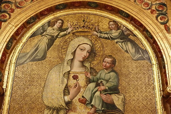 Virgin and Child in the Mosque (Mezquita) and Cathedral of Cordoba