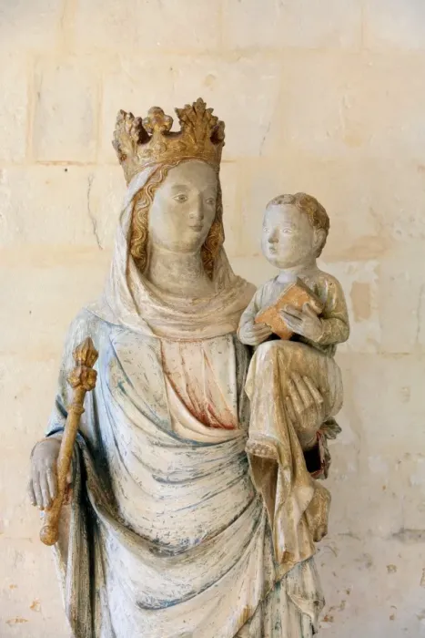 Framed Print : Virgin and Child in Notre Dame du Bec Benedictine Abbey, Le Bec Hellouin Framed Print : Virgin and Child in Notre Dame du Bec Benedictine Abbey, Le Bec Hellouin