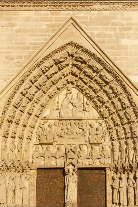 Framed Print : Virgins Gate tympanum, west front, Notre Dame Cathedral, UNESCO World Heritage Site Framed Print : Virgins Gate tympanum, west front, Notre Dame Cathedral, UNESCO World Heritage Site