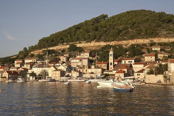 Vis Old Town, Vis island, Dalmatia, Croatia, Adriatic, Europe
