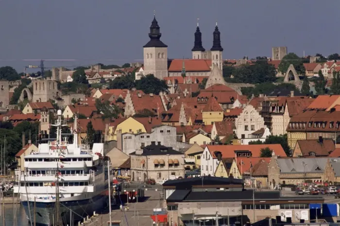 Framed Print : Visby, Gotland Framed Print : Visby, Gotland