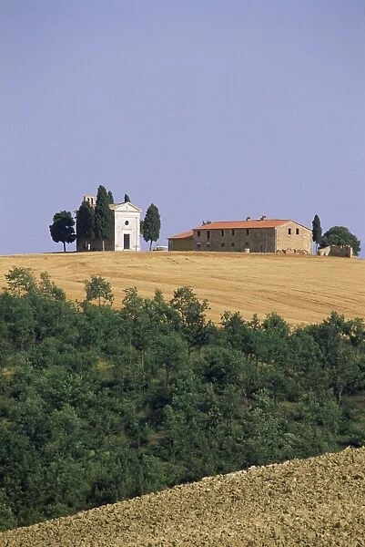 Vitaleta chapel near Pienza