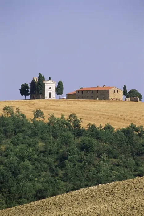 Framed Print : Vitaleta chapel near Pienza Framed Print : Vitaleta chapel near Pienza