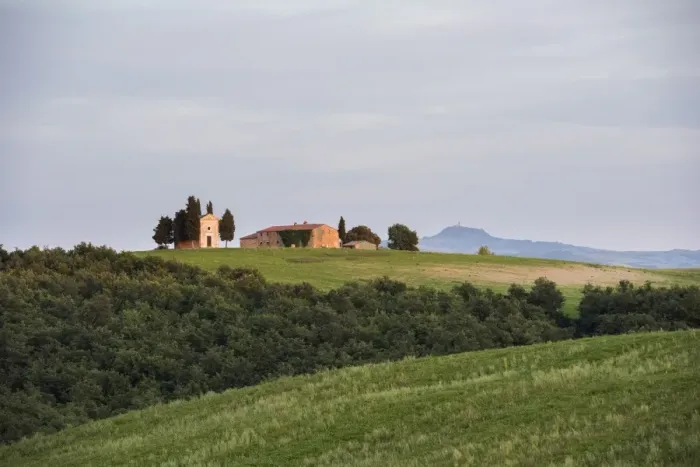 Framed Print : Vitaleta church at sunset, San Quirico, Val d Orcia (Orcia Valley), UNESCO World Heritage Site Framed Print : Vitaleta church at sunset, San Quirico, Val d Orcia (Orcia Valley), UNESCO World Heritage Site