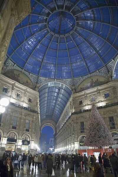 Vittorio Emanueles Gallery, Milan, Lombardy, Italy, Europe