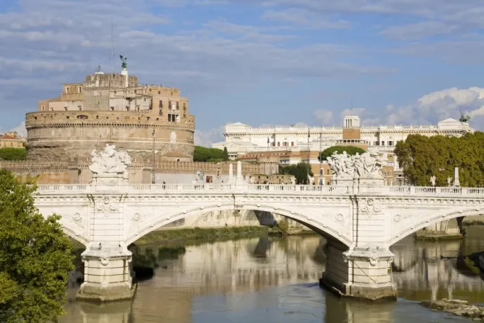 Framed Print : Vittorio Emanuelle bridge and St. Angelo Castle and National Museum, Rome, Lazio, Italy, Europe Framed Print : Vittorio Emanuelle bridge and St. Angelo Castle and National Museum, Rome, Lazio, Italy, Europe