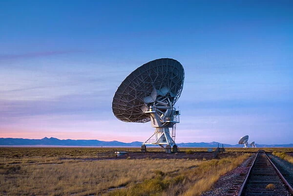 VLA (Very Large Array) of the National Radio Astronomy Observatory, New Mexico