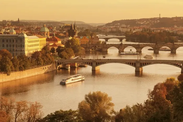 Framed Print : Vltana River with the bridges, Charles Bridge (UNESCO World Heritage Site) and the Old Town Bridge Tower at Sunrise, Prague, Bohemia, Czech Republic Framed Print : Vltana River with the bridges, Charles Bridge (UNESCO World Heritage Site) and the Old Town Bridge Tower at Sunrise, Prague, Bohemia, Czech Republic