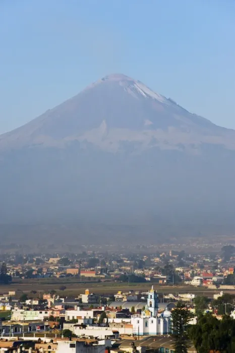 Framed Print : Volcan de Popocatepetl, 5452m, Cholula, Puebla state, Mexico North America Framed Print : Volcan de Popocatepetl, 5452m, Cholula, Puebla state, Mexico North America