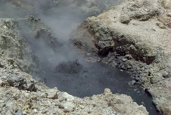 Volcanic hot springs, St