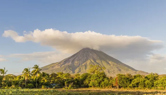 Framed Print : Volcano Concepcion on Ometepe Island, Nicaragua, Central America Framed Print : Volcano Concepcion on Ometepe Island, Nicaragua, Central America