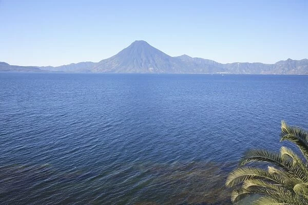 Volcano, Lake Atitlan, Guatemala, Central America
