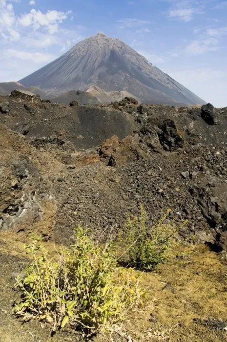 Framed Print : The volcano of Pico de Fogo in the background, Fogo (Fire), Cape Verde Islands, Africa Framed Print : The volcano of Pico de Fogo in the background, Fogo (Fire), Cape Verde Islands, Africa