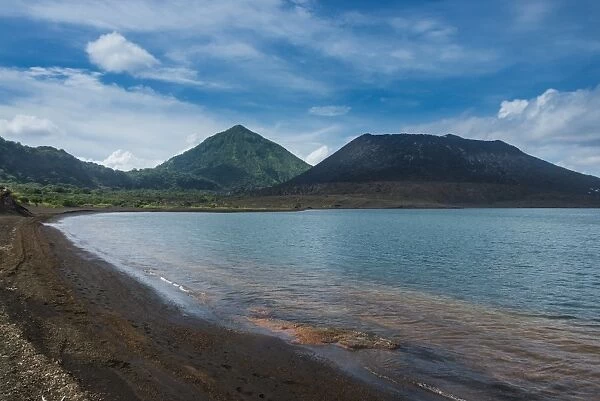 Volcano Tavurvur, Rabaul, East New Britain, Papua New Guinea, Pacific