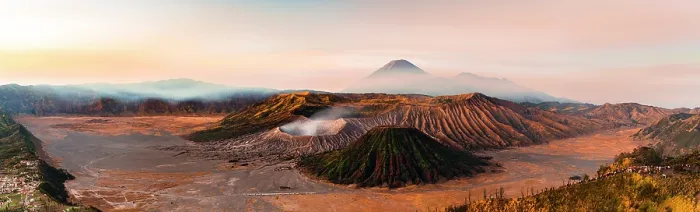 Framed Print : Volcanoes from Penanjakan viewpoint, Bromo Tengger Semeru National Park, East Java, Indonesia Framed Print : Volcanoes from Penanjakan viewpoint, Bromo Tengger Semeru National Park, East Java, Indonesia