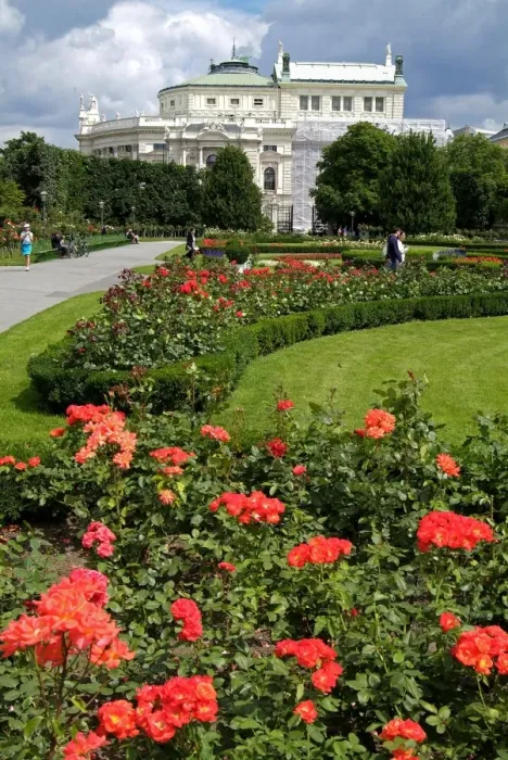 Framed Print : Volksgarten and Burgtheater, Vienna, Austria, Europe Framed Print : Volksgarten and Burgtheater, Vienna, Austria, Europe