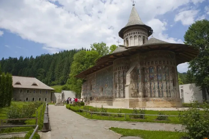 Framed Print : Voronet Monastery, UNESCO World Heritage Site, Bucovina, Romania, Europe Framed Print : Voronet Monastery, UNESCO World Heritage Site, Bucovina, Romania, Europe