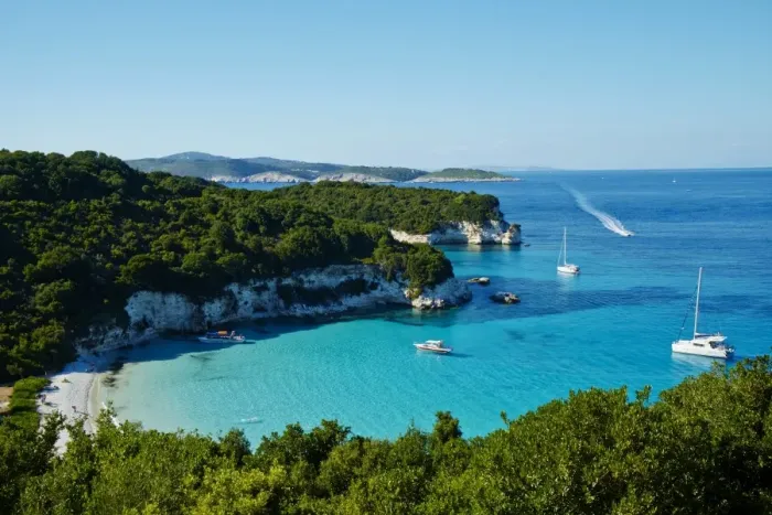 Framed Print : Voutoumi beach, Antipaxos, Antipaxi, Ionian Islands, Greek Islands, Greece, Europe Framed Print : Voutoumi beach, Antipaxos, Antipaxi, Ionian Islands, Greek Islands, Greece, Europe