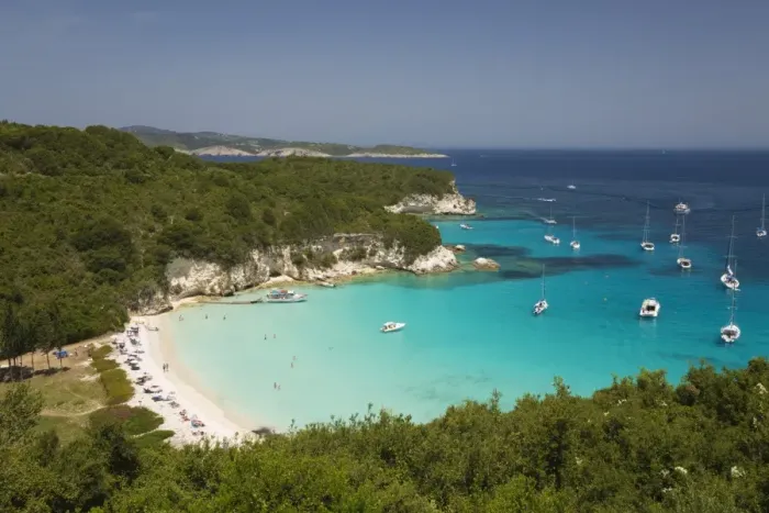 Framed Print : Voutoumi beach, Antipaxos, Ionian Islands, Greek Islands, Greece, Europe Framed Print : Voutoumi beach, Antipaxos, Ionian Islands, Greek Islands, Greece, Europe