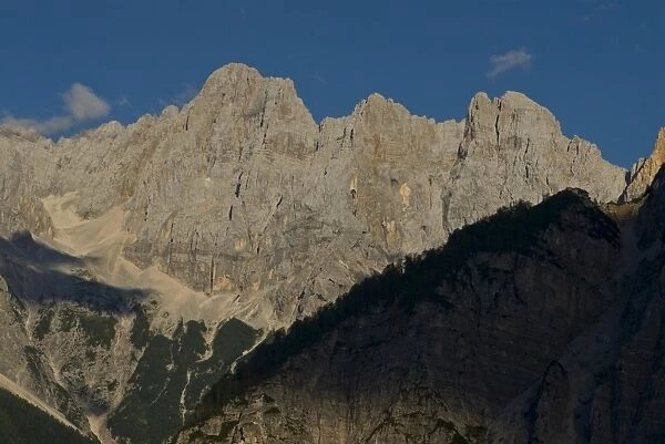 Vrsic Pass in the Julian Alps, Slovenia, Europe