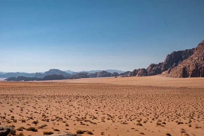 Framed Print : Wadi Rum desert, Jordan, Middle East Framed Print : Wadi Rum desert, Jordan, Middle East