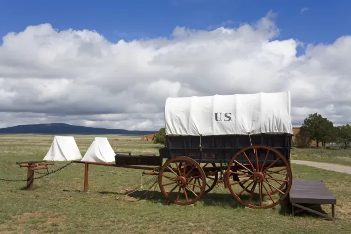Framed Print : Wagon in Fort Union National Monument, Las Vegas, New Mexico, United States of America Framed Print : Wagon in Fort Union National Monument, Las Vegas, New Mexico, United States of America