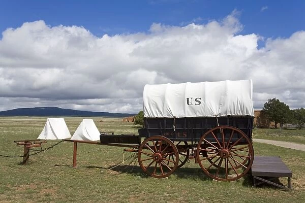 Wagon in Fort Union National Monument, Las Vegas, New Mexico, United States of America