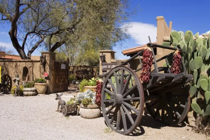 Framed Print : Wagon, Tubac, Greater Tucson Region, Arizona, United States of America, North America Framed Print : Wagon, Tubac, Greater Tucson Region, Arizona, United States of America, North America