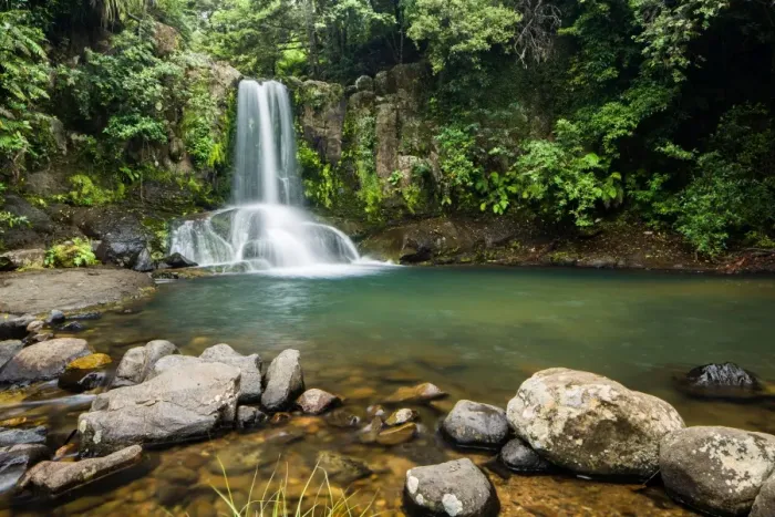 Framed Print : Waiau Falls, Coromandel Peninsula, North Island, New Zealand, Pacific Framed Print : Waiau Falls, Coromandel Peninsula, North Island, New Zealand, Pacific