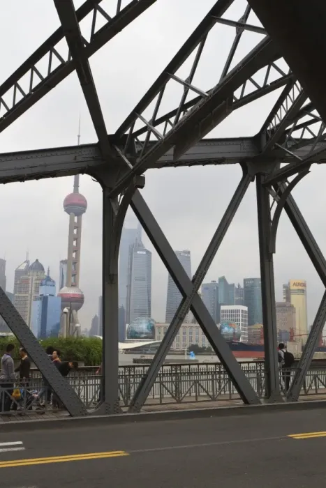 Framed Print : Waibaidu Bridge, formerly the Garden Bridge, the only steel bridge of its type in China, spanning Suzhou Creek at its confluence with the Huangpu River, Shanghai, China, Asia Framed Print : Waibaidu Bridge, formerly the Garden Bridge, the only steel bridge of its type in China, spanning Suzhou Creek at its confluence with the Huangpu River, Shanghai, China, Asia