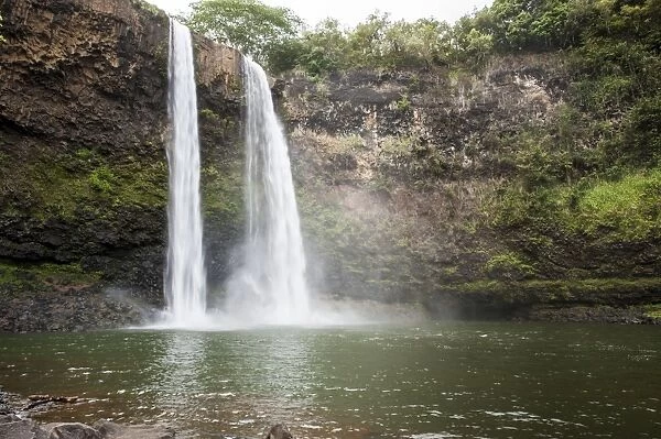 Wailua Falls, Kauai, Hawaii, United States of America, Pacific