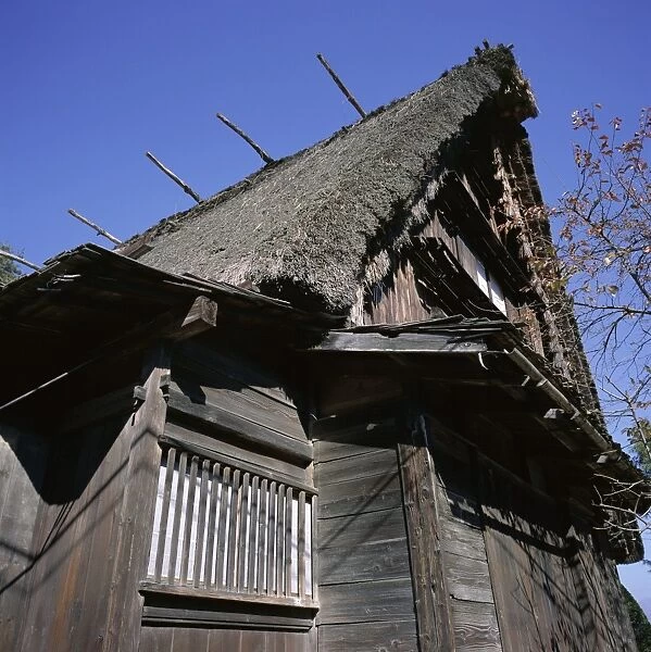 Wakayamas farm house from Shokawa village