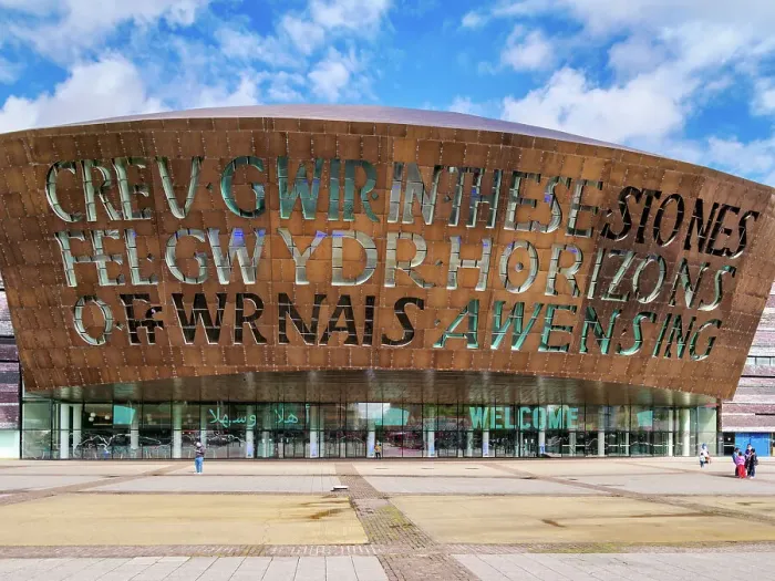 Framed Print : Wales Millennium Centre, Cardiff Bay, Cardiff, Wales, United Kingdom, Europe